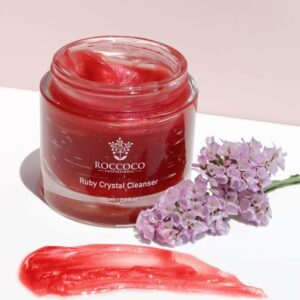 Roccoco Botanicals Ruby Crystal Cleanser sold at Pure Heart Living Townsville